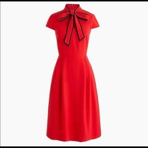 JCrew Tie Neck dress